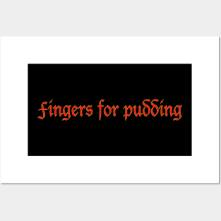fingers for pudding rosamund pike, elsbeth catton Posters and Art
